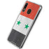 Syria Flag Distressed Galaxy A30 Clear Case